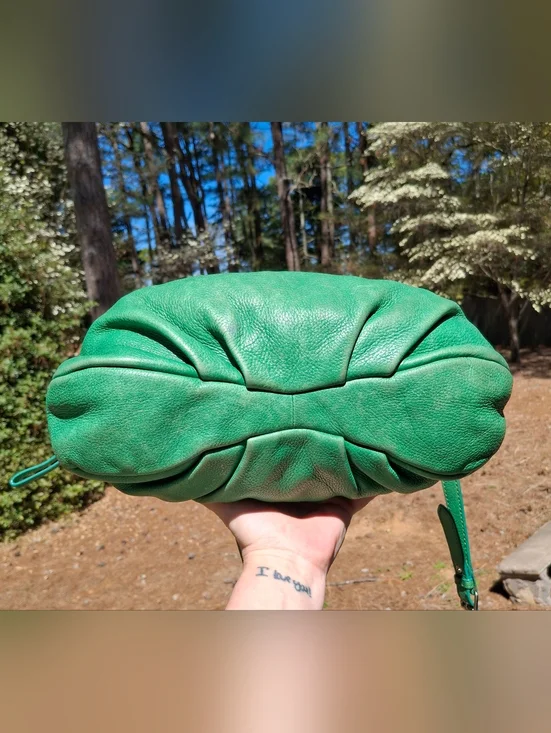 Marc By Marc Jacobs Emerald Green Leather Classic Q Natasha Crossbody Bag - Picture 7 of 16